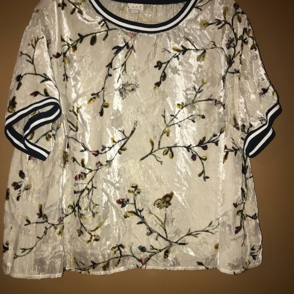Crop Floral Top